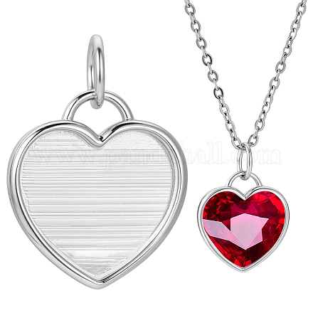 1 шт. 925 оправы для подвески из стерлингового серебра в форме кабошона STER-BC0003-53P-1