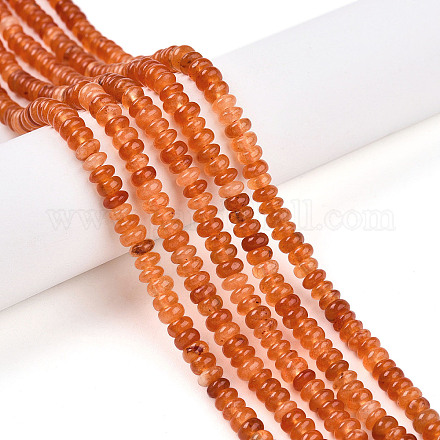 Окрашенные природные белый нефрит бисер пряди G-T139-57A-10-1