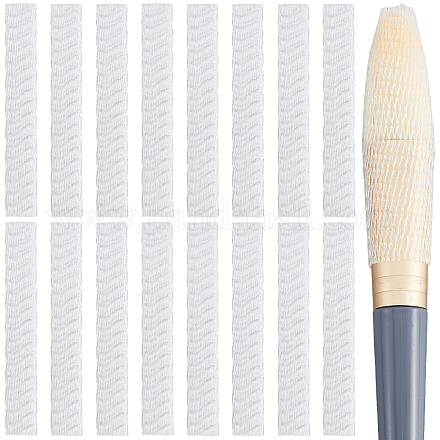 200 шт. PE защитный чехол для кистей для макияжа многоразовый расширяемый сетчатый чехол MRMJ-GF0001-51A-1