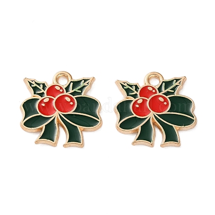 Подвески из эмали и сплава ENAM-I061-01KCG-23B-1