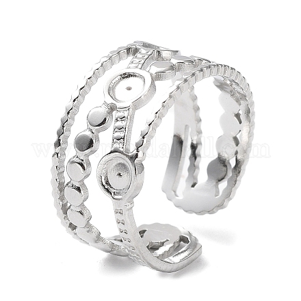 Фурнитура для манжетного кольца крест-накрест из нержавеющей стали 304 STAS-P334-07P-1