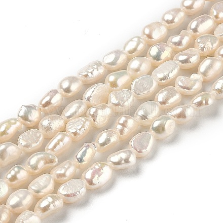 Нити из натурального культивированного пресноводного жемчуга PEAR-L033-30D-1