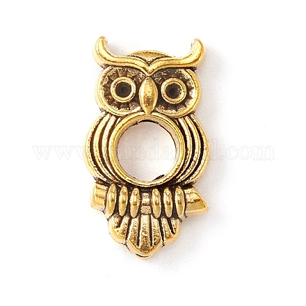 Тибетский стиль сплава шарика кадра&nbsp;LS-TIBE-WH0002-07AG-1