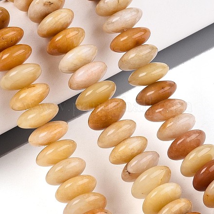 Природный Топаз нефрита бисер нитей&nbsp;G-T144-49A-02-1