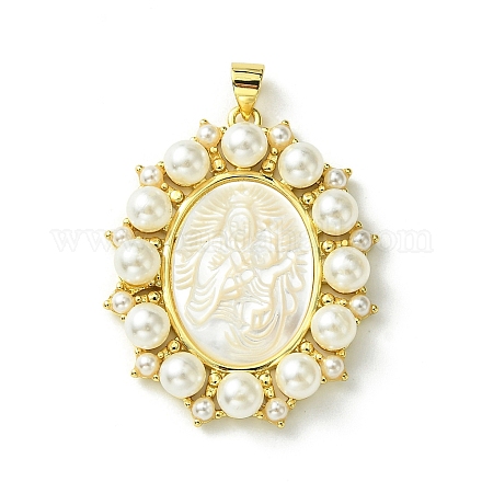 Кулоны из экологически чистой латуни KK-A204-02C-03G-1