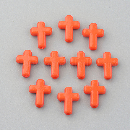 Непрозрачные акриловые бусины SACR-436-C10-1