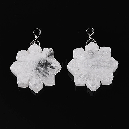 Природного кварца хрустальных подвесок G-T144-12A-1