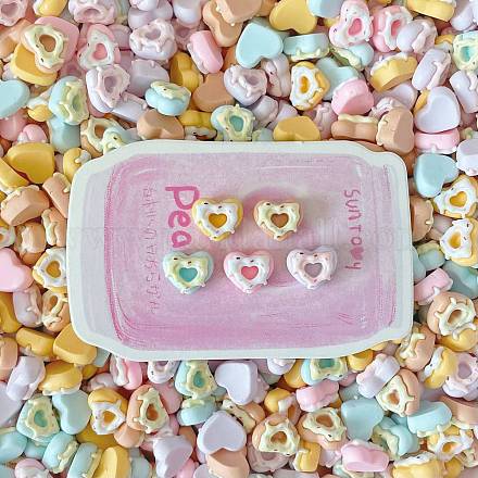 Непрозрачные кабошоны из смолы RESI-H166-25C-1