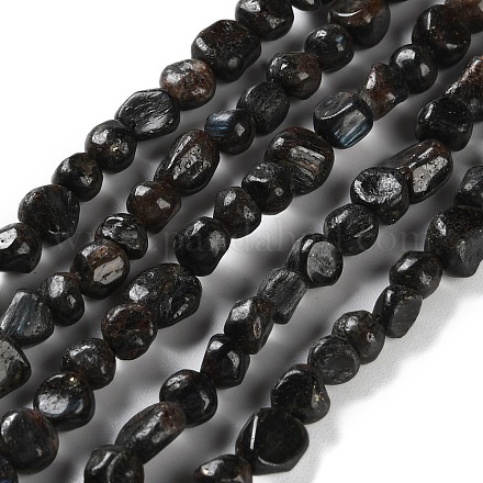 Натуральные нити из кианита / цианита / дистенового бисера G-P497-01C-34-1