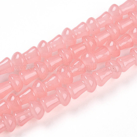 Выпечка окрашенные стеклянные бусины пряди DGLA-N007-01C-1