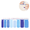 Solid Color Full Cover Best Nail Stickers, Self-adhesive, for Women Girls Manicure Nail Art Decoration, Colorful, 10.9x3.9cm