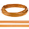 PE Ribbon, for Garment Accessories, Gift Decoration, Orange, 1/4 inch(8mm), 1.2mm, about 71.08 Yards(65m)/Roll