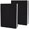 Elastic Fabric Book Covers, Elastic Notebook Wraps, Rectangle, Black, 180x322x1mm