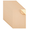 A4 Rectangle Printable Blank Kraft Paper Self Adhesive Stickers, Writable Gift Tag Label Stickers for Laser & Inkjet Printer, BurlyWood, 297x210x0.1mm