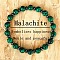Synthetic Malachite & Non-magnetic Hematite Beaded Stretch Bracelets for Unisex, Round, Inner Diameter: 6-3/4 inch(17cm)~7-1/2 inch(19cm)