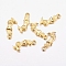 Tibetan Style Alloy Mermaid Pendants, Cadmium Free & Nickel Free & Lead Free, Golden, 20x9x2mm, Hole: 1.5mm