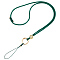 Polyester & Golden Alloy Mobile Straps, Green, 35.2cm