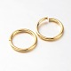 Экологичное вакуумное покрытие PVD и долговечные латунные открытые соединительные кольца X-KK-E663-4mm-G-2