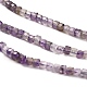Природный аметист нитей бисера G-RM2025-32B-02-4