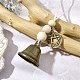 Железный колокольчик подвесные украшения HJEW-JM02523-02-1