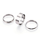 Съемные рифленые кольца из нержавеющей стали 304&nbsp;STAS-WH0047-73E-P-2