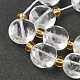 Природных кристаллов кварца бисер нитей G-G271-C07-10mm-4