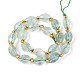 Естественный зеленый флюорит бисер нитей G-N342-53-8x6-12-3
