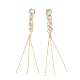Латунные цепочки кисточки большие подвески KK-P228-34G-2
