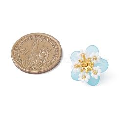 7 шт. подвески-цветы из стеклянных бусин&nbsp;PALLOY-MZ01128