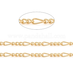 3.28 футовая латунная цепь фигаро&nbsp;X-CHC-G012-04G
