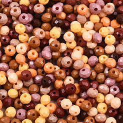 Непрозрачные цветные стеклянные бусины&nbsp;SEED-N007-19C