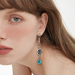 Круглые подвески из искусственного жемчуга и АБС-пластика FIND-PH0008-86