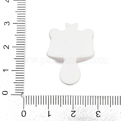 Кабошоны из непрозрачной смолы панда из бурливуда&nbsp;CRES-P037-02D