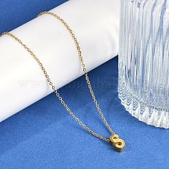 Ионное покрытие(ip) 304 нержавеющая сталь подвески ожерелья NJEW-R050-01G-19