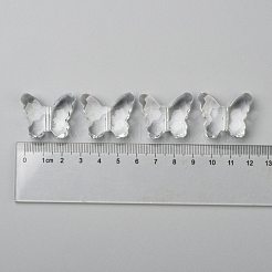 Прозрачные акриловые бусины&nbsp;PL404Y-6