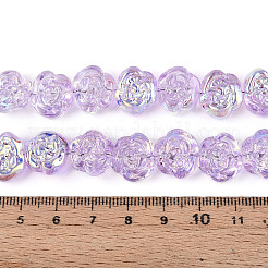 Гальванические стеклянные бусины EGLA-T025-02D