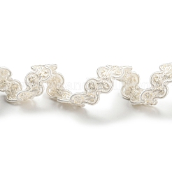 Волнистая кружевная отделка из полиэстера&nbsp;OCOR-K007-03B