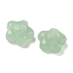 Натуральный зеленый авантюрин европейский бисер G-C252-02H