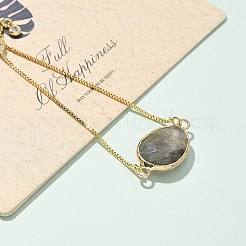 Латунные браслеты-слайдеры боло BJEW-JB04688-M