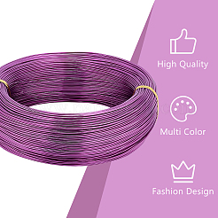Круглый анодированный алюминиевый провод&nbsp;AW-BC0007-1.0mm-11