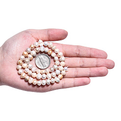 Нити из натурального культивированного пресноводного жемчуга PEAR-N013-06H