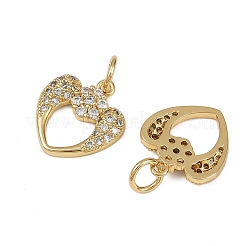 Латунные микро проложить кубического циркония подвески KK-I358-045G