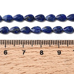 Нитки бусины из натурального ляписа-лазури G-B159-A01