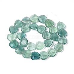 Естественный зеленый флюорит бисер нитей&nbsp;G-T142-64B
