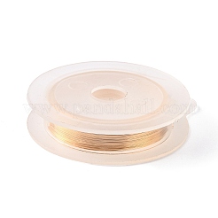 Круглая медная проволока для изготовления ювелирных изделий CWIR-WH0001-0.3mm-05-1