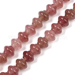 Природного кварца клубники нитей бисера G-P595-C01-01