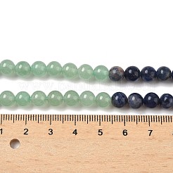 Нити бусин из натуральной красной яшмы G-NH0002-E02-6mm