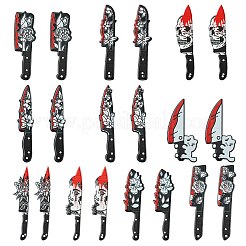 20шт 10 стиля напечатаны непрозрачные акриловые подвески&nbsp;MACR-CJ0001-87