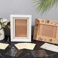 Квадратные пвх автомобильные окна статические клеи AJEW-WH0609-092