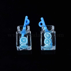 Подвески из смолы с имитацией напитка&nbsp;CRES-S359-32C